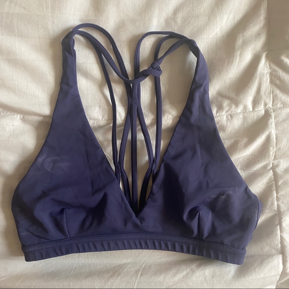 Lululemon Light Purple Plunge Sports Bra
